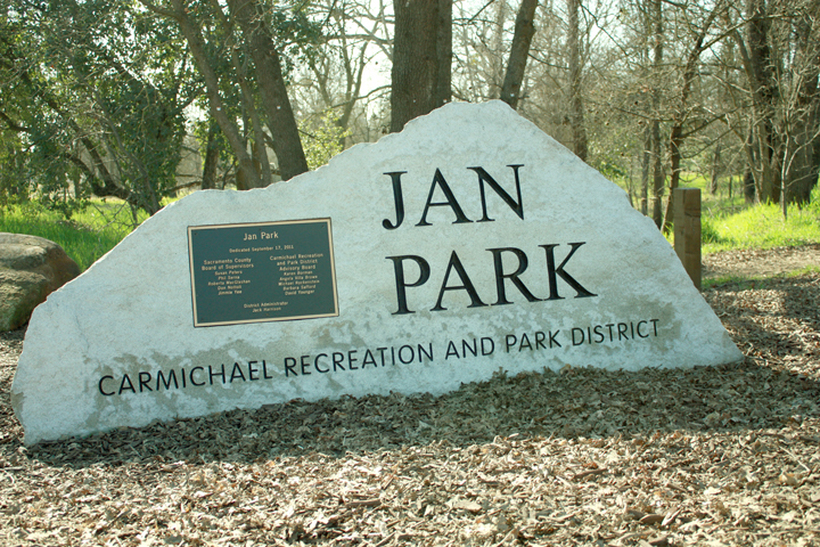 Jan Park sign